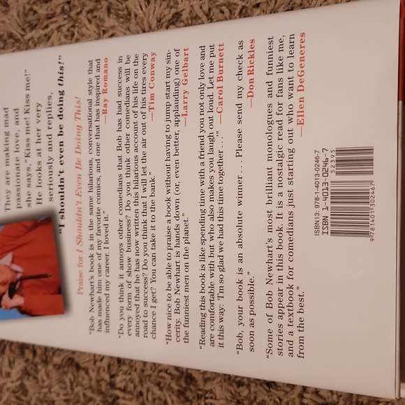 Bob Newhart I shouldn't even be doing this! Book - Picture 4 of 6